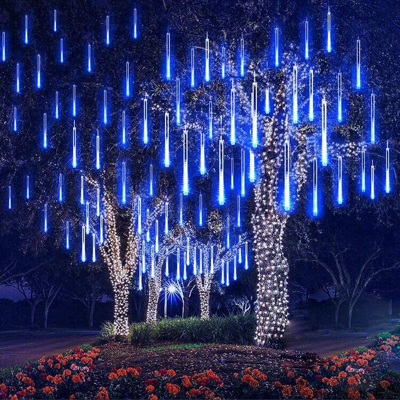 320 LED Meteor Shower Light Falling Rain Drop Icicle Waterproof Christmas Decor# 320 LED Meteor Shower Light Falling Rain Drop Icicle Waterproof Christmas Decor#