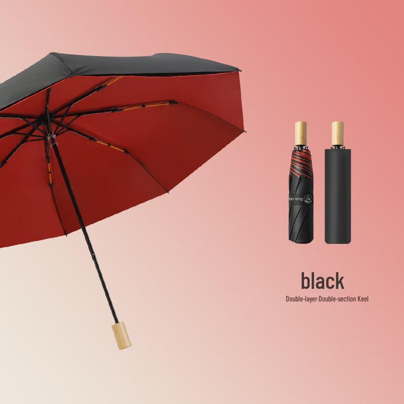 

Усиленный дорожный зонт Puleianzhen с 16 ребрами, двойной слой