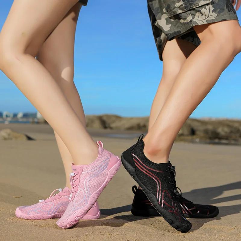 NEW Men's and Women's Beach Quick Diving Shoes Adult Barefoot Swimming Shoes Indoor Fitness Floor Sneakers Summer Aqua Sneakers