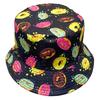 Fisherman's Hat Children's Summer New Sunshade Sun Hat Five-pointed Star Donut Print Outdoor Pot Hat