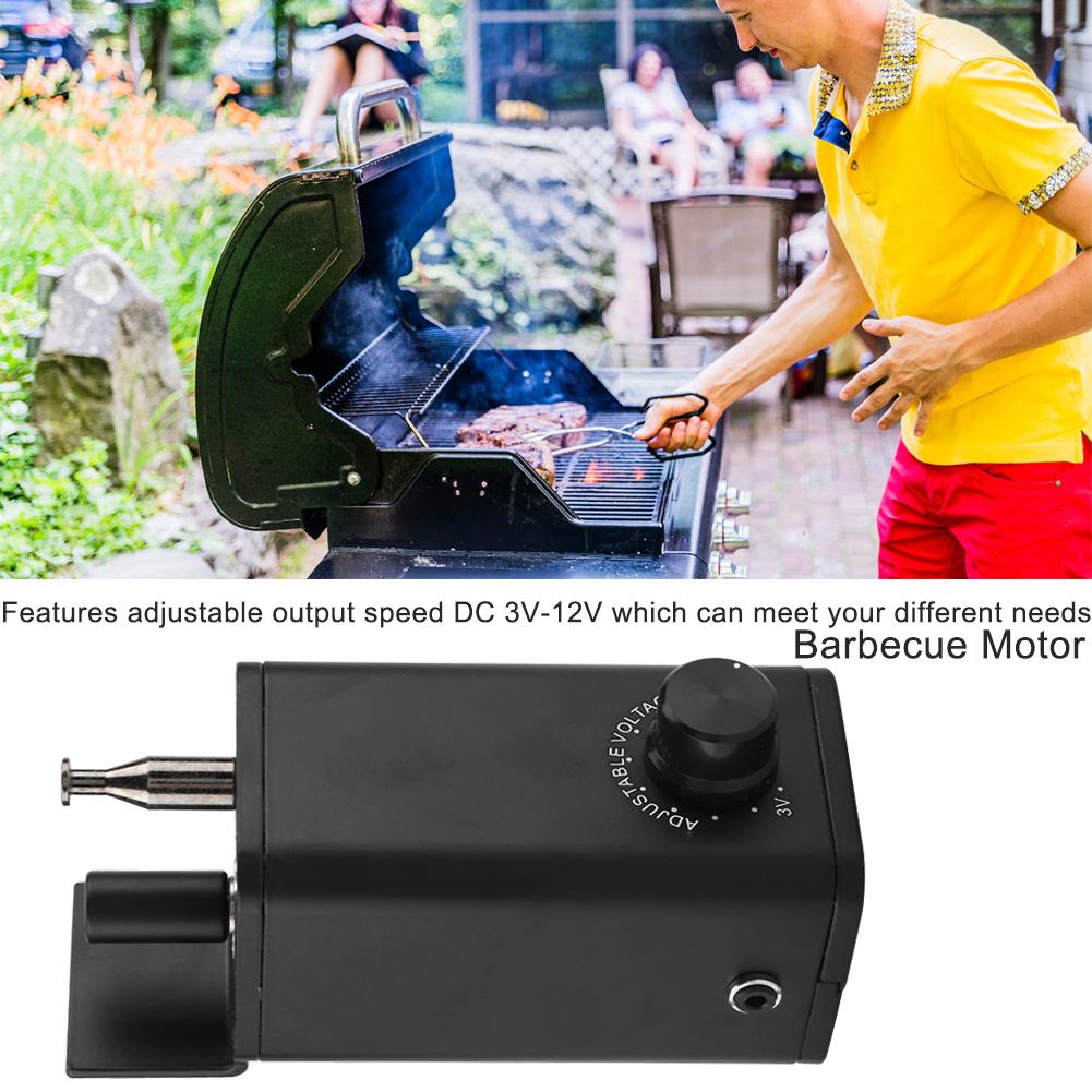 BBQ Braten Rotisserie Grill Motor Rotator DC 3-12v Ausgang Einstellbare Grill Werkzeug