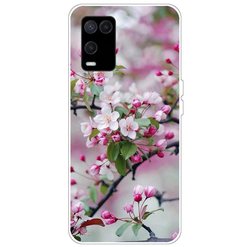 OPPO A54 Case telefonhoz Hátlap OPPO A54 5G 4G Case CPH2239 CPH2195 OPPOA54 A 54 Bumper Silicon Soft Funda fekete tpu tokhoz