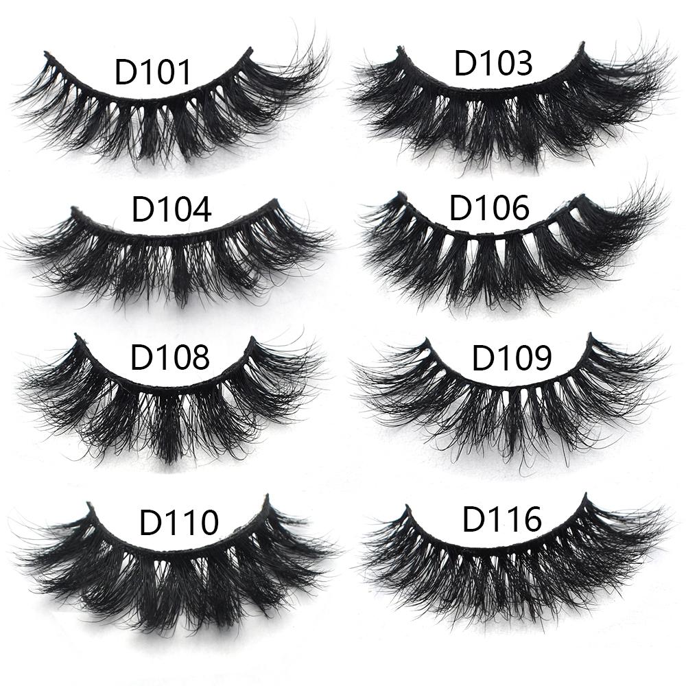 FOXESJI Wimpern 3D Nerz Falsche Wimpern Flauschig Weich Natürlicher Streifen Nerz Wimpern Verlängerung Volumen Fake Wimpern Dicke Wimpern