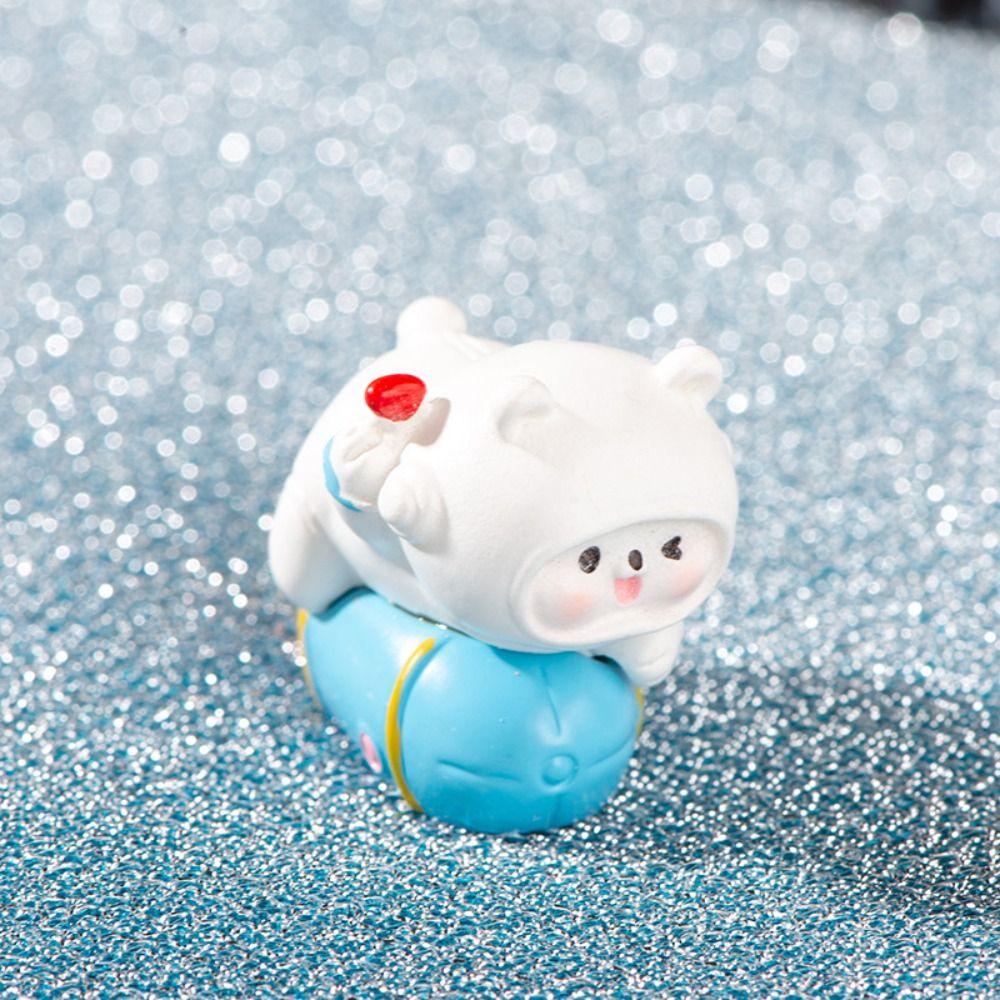 Творческий мультфильм Космический медведь Миниатюрная фигурка Милый астронавт Кукла — фото 14