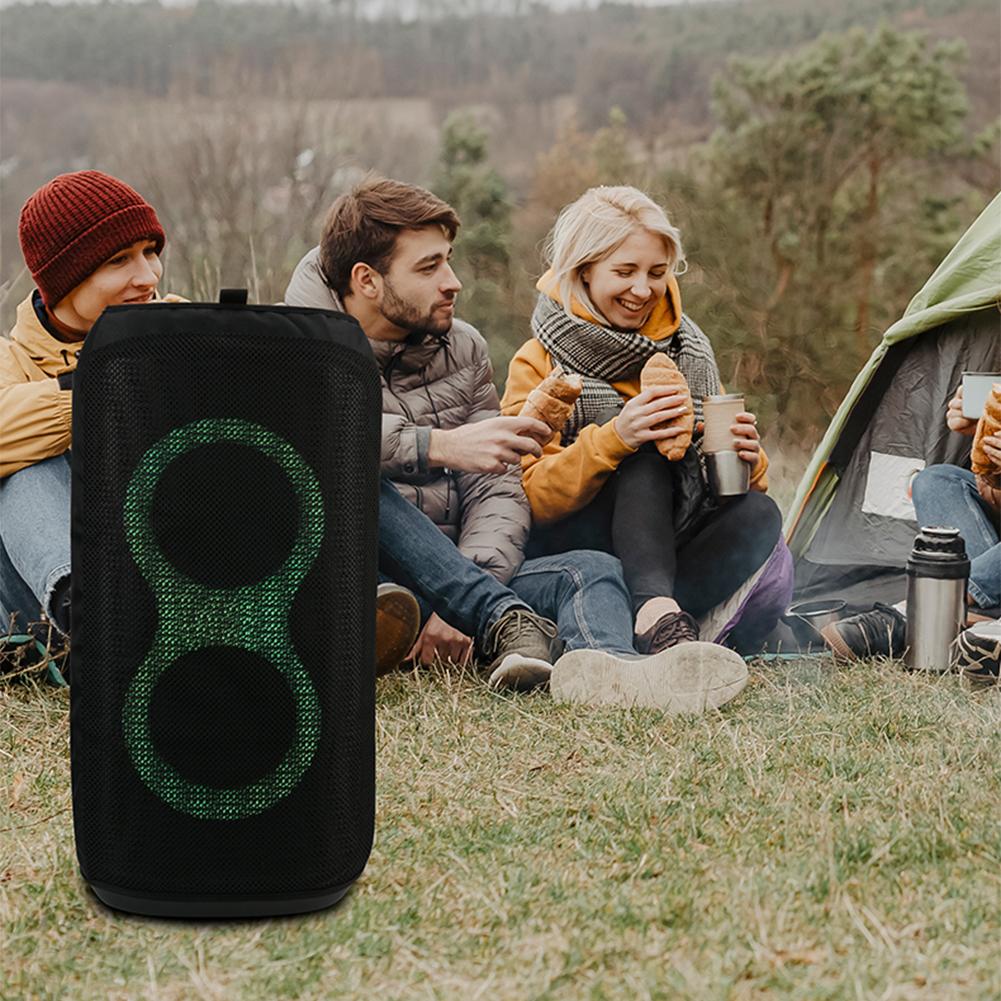 Outdoor Speaker Protective Cover Dust Case Speaker Sleeve Mesh Slip Cover for JBL PartyBox Club 120 Portable Party Speaker
