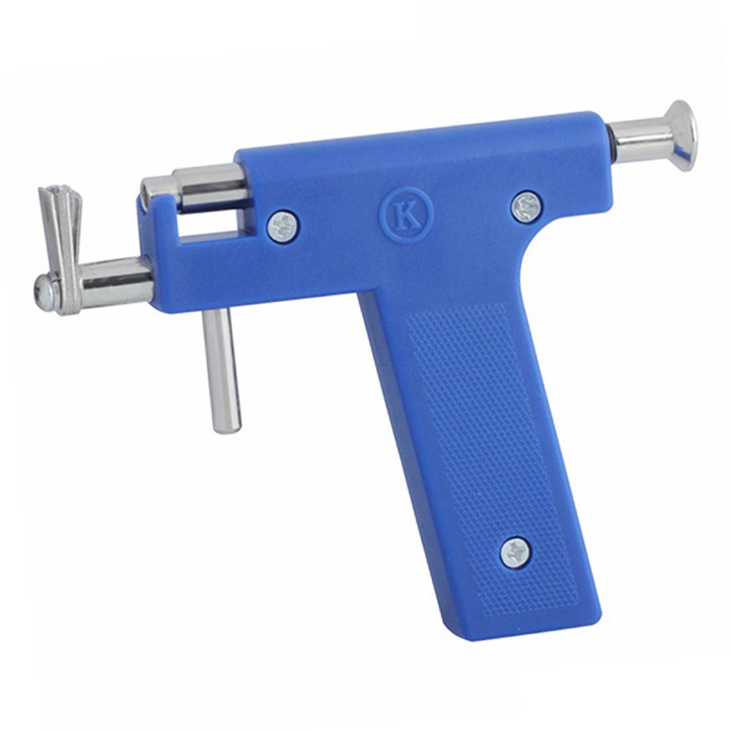 Zestaw do przekłuwania uszu, 98 szt., bezbolesne kolczyki ze stali tytanowej, bezpieczny, profesjonalny, wielofunkcyjny zestaw narzędzi do przekłuwania uszu