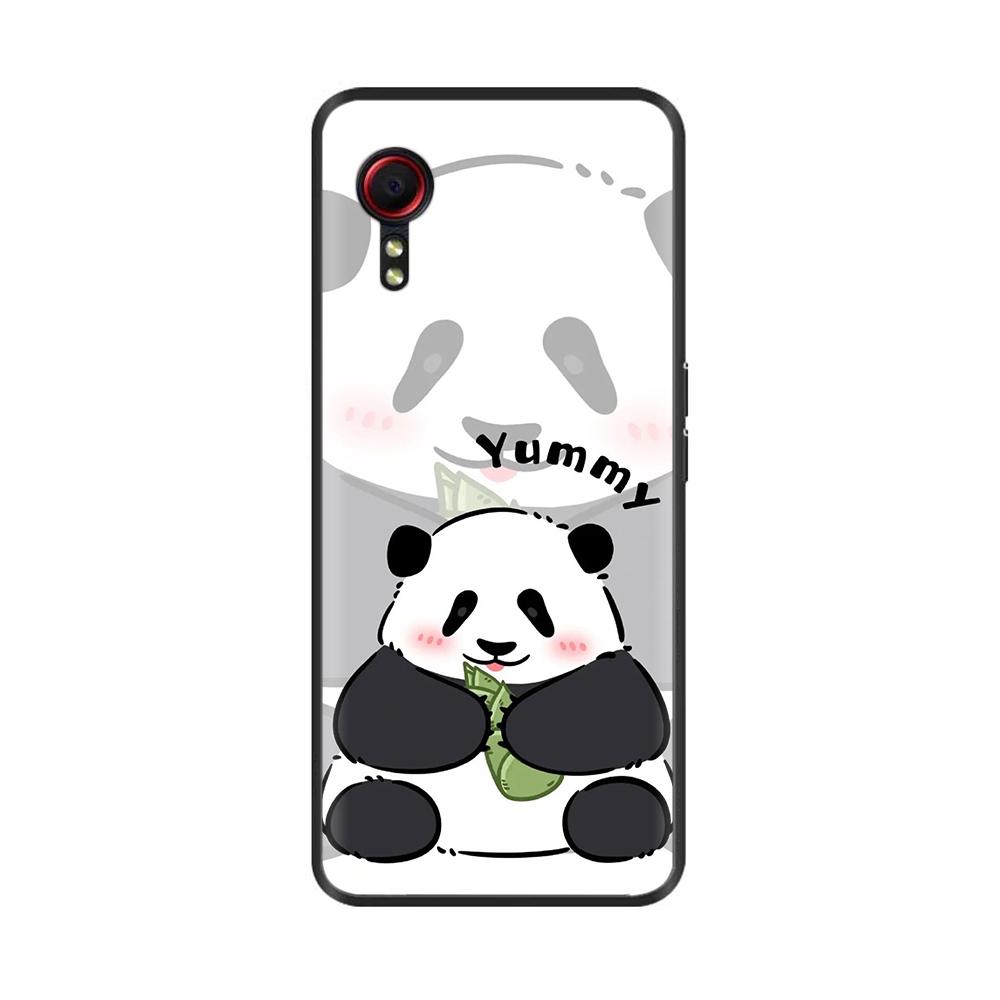 Per Samsung Galaxy Xcover 7 Custodia Morbida Liscia Silicone Liquido Cartoon Guscio Telefono Per Samsung XCover7 Cover Posteriori Protettive in TPU