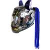 Motorcycle Helmet Dreadlocks Helmet Dreadlocks Ponytail Braid Motocross Bicycle Motorbike Helmet Decoration 55cm With Sucker