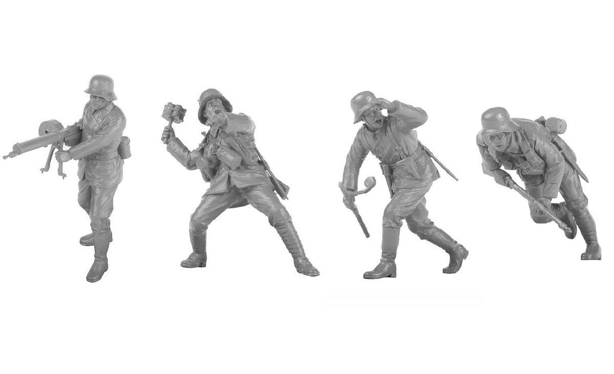 

Meng Model German Imperial Army Assault Troop Plastic Model MHS010 1/35