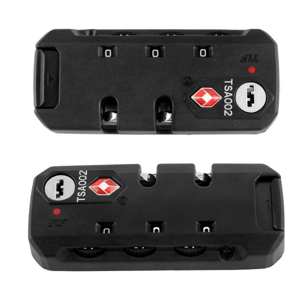 TSA Customs Password Lock Multi-purpose 3-digit Combination Lock For Travel Luggage Portable Suitcase Anti-Theft Code Padlock