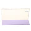 For Huawei MatePad SE 11 Case Tri-fold Stand Leather+TPU+Acrylic Clear Back Tablet Cover