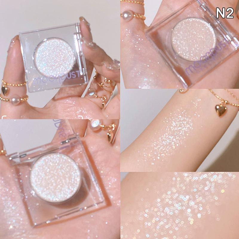 

Монохромные тени для век, лоток для макияжа для начинающих, скульптурный макияж, косметика с перламутровыми бликами, аксессуары