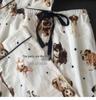 Women's and Men's Flannel Pajama Set - Long Sleeve, Plus Size, for All Seasons