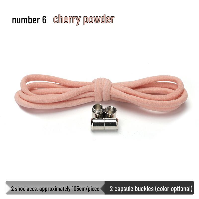 No-Tie Black and White Elastic Shoelaces with Metal Buckle for Adults and Kids