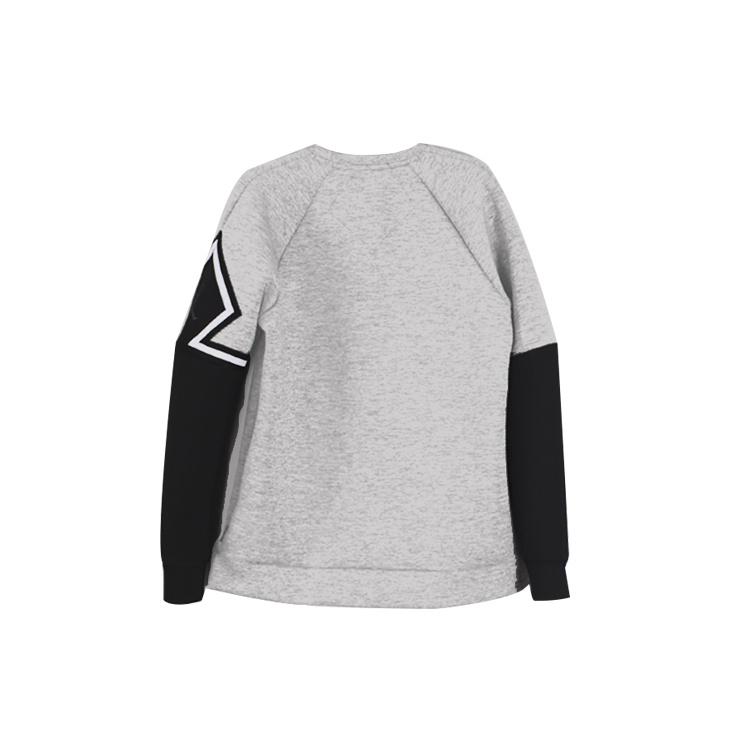 Air Jordan Men's O Neck Long Sleeve Sweatshirt Grey 'Gray Black' 939945-091