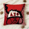 DDelta Sigma Theta Button Doublesided Printed Square Decorative Cushion Cover for Sofa Living Room Home Decor