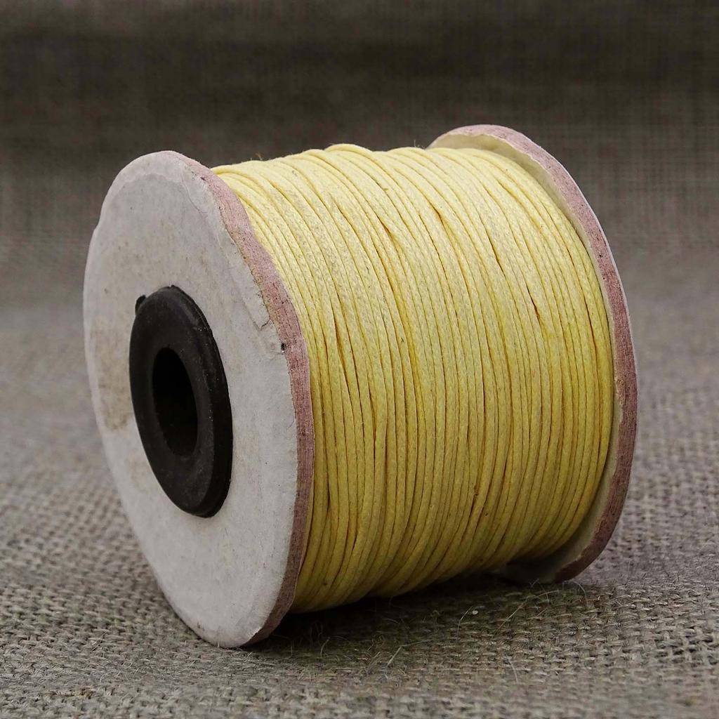 0.5 Mm Bracelet Necklace Jewelry Making Wax Corduroy DIY Cord Thread 1 Roll