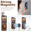 Higth Quality Busine Sle Magnetic Wireless Charging Phone Case for Samsung Galaxy Z Flip 7 6 5 360° Rotating Holder Leather Cover