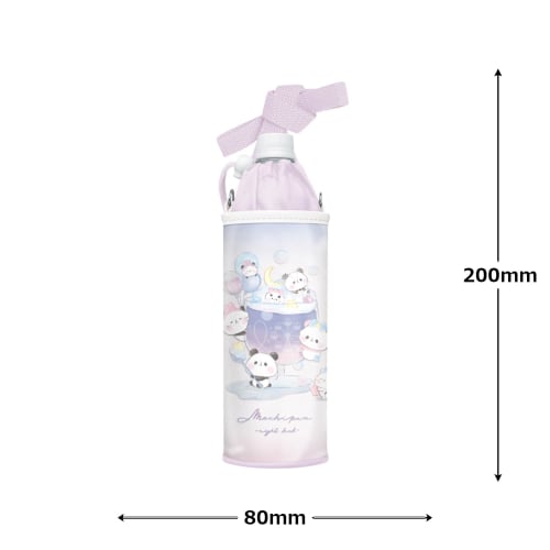 Kamio Japan Bottle Case Lunch Mochimochi Panda Girls Medium