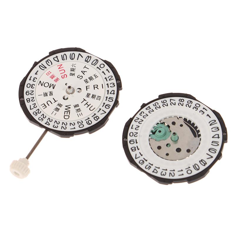 Sl25/Sl28/Sl68 Quartz Watch Movement Replacement 3 Hands Bilingual Dual Calendar Watch Repair Accessories For Watchmaker