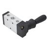 1x Air Valve 1pc 1pcs 2 Position 4H210-08 5 Port Control Hand Lever Pneumatic Pull 1/4Inch 1/4Inches Brand new
