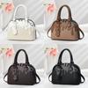 Pu Shell Bag With Splicing Design For Daily Casual Womens Crossbody And Shoulder Use