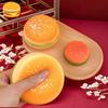 Quetschiger Hamburger Stressball Autismus Sensorisches Spielzeug Stress- & Angstlinderung Fidget Spielzeug Knet-Dekompressionsspielzeug