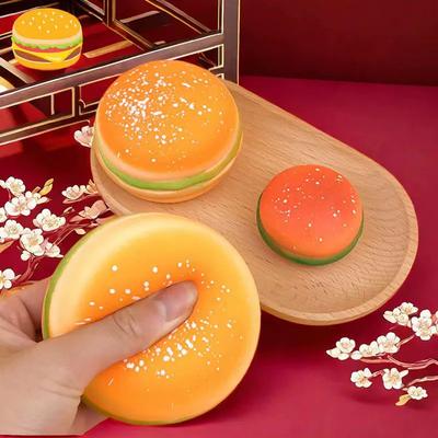 Spielzeug Squishy Hamburger Stressball Autismus Sensorisches Spielzeug Stress Angstlinderung Fidget Kneten Dekompression Spielzeug