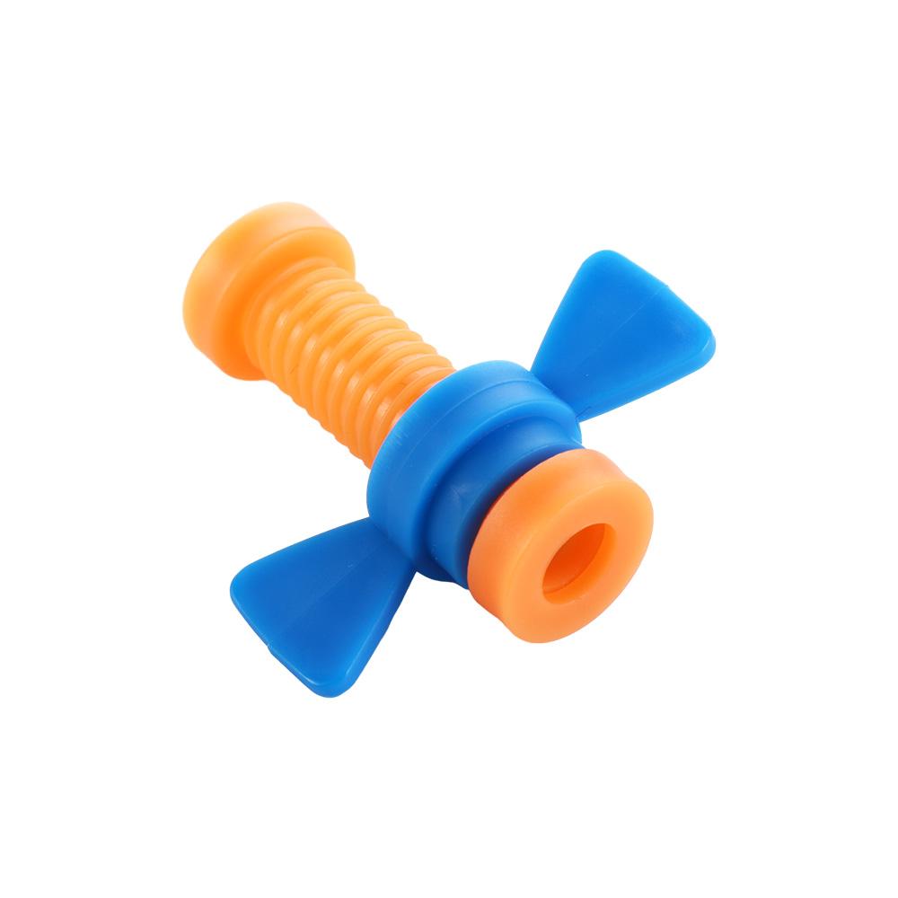 Rotating Screw ABS Screwing Toy Sensory Fidget Pencil Toppers for 4pcs/set Christmas Gifts