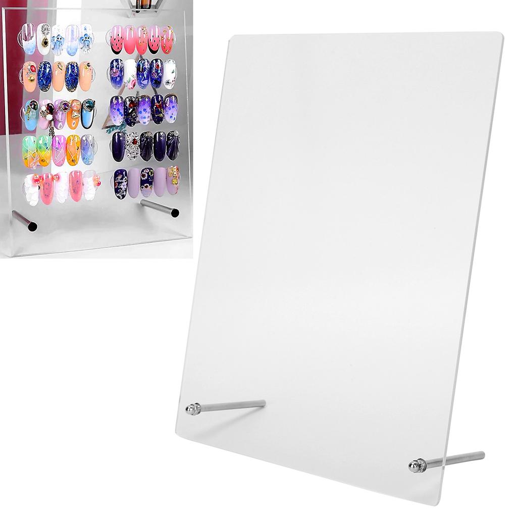 Nail Art Display Board Acrylic Gel Polish Color Design Showing Stand Holder Nail Art Tool