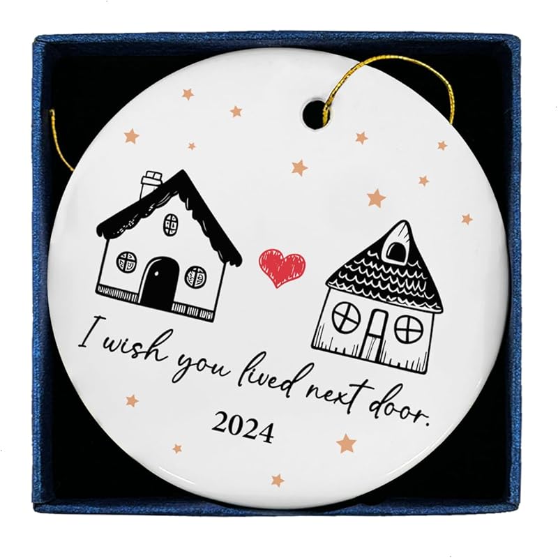 First Christmas As a Family Ceramic Ornament 2024, New Parents Gifts for Couples Mom Dad Newborn, New Mom Dad Baby Gifts Ideas, Baby 1st Ornament