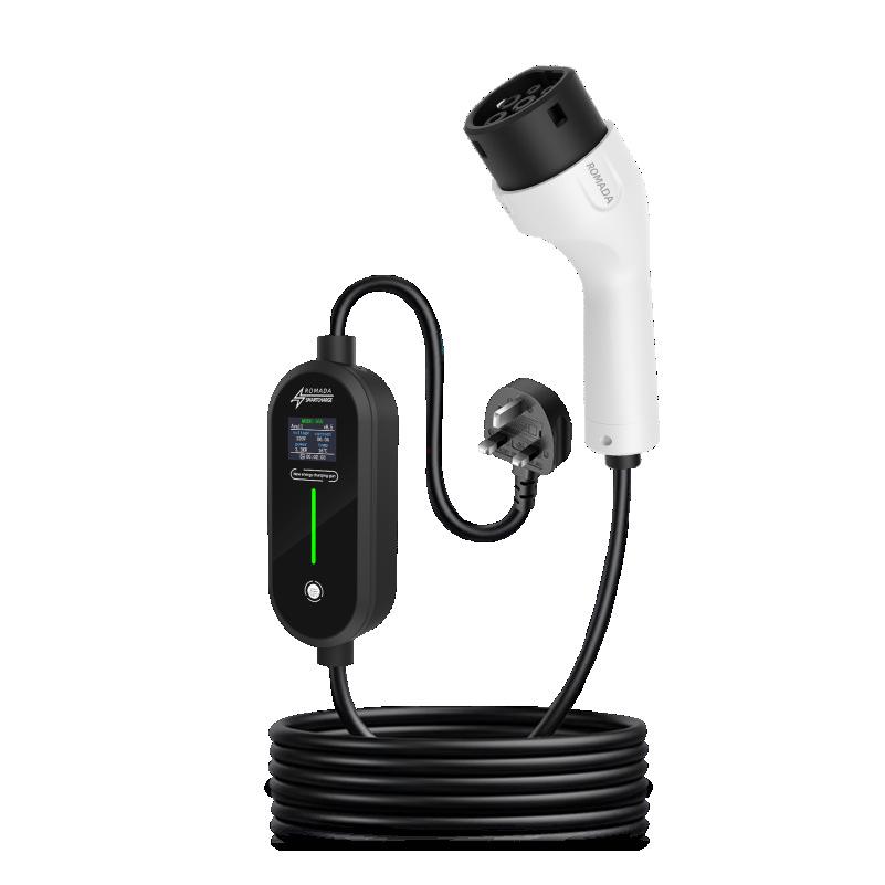 7kW Portable Type2 European Standard EV Charger for Home