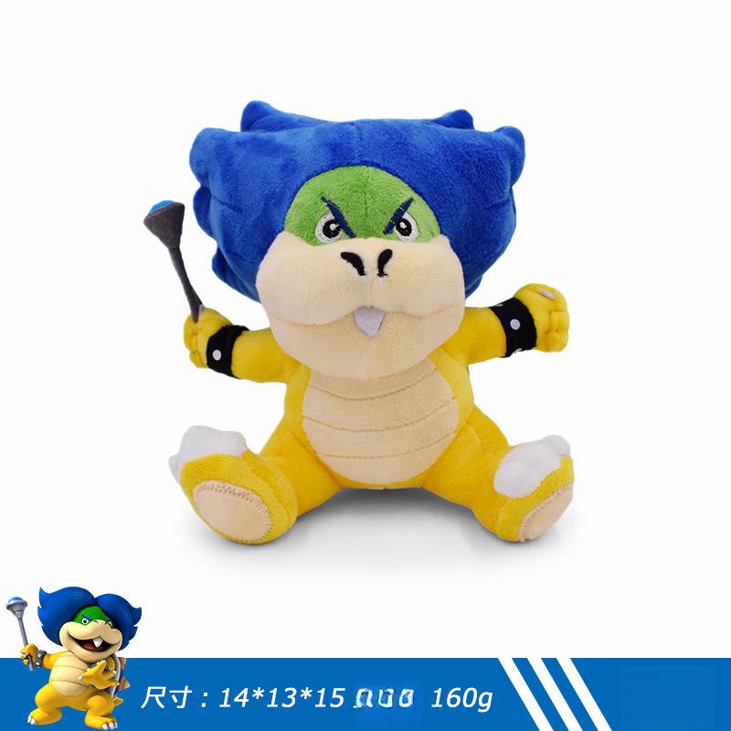 Wendy Lemmy Roy Iggy Morton Ludwig Larry Plüschtiere 7 Stil Peluche Stofftierpuppe Geschenk, Cartoon oder Sammlergeschenk, Weich