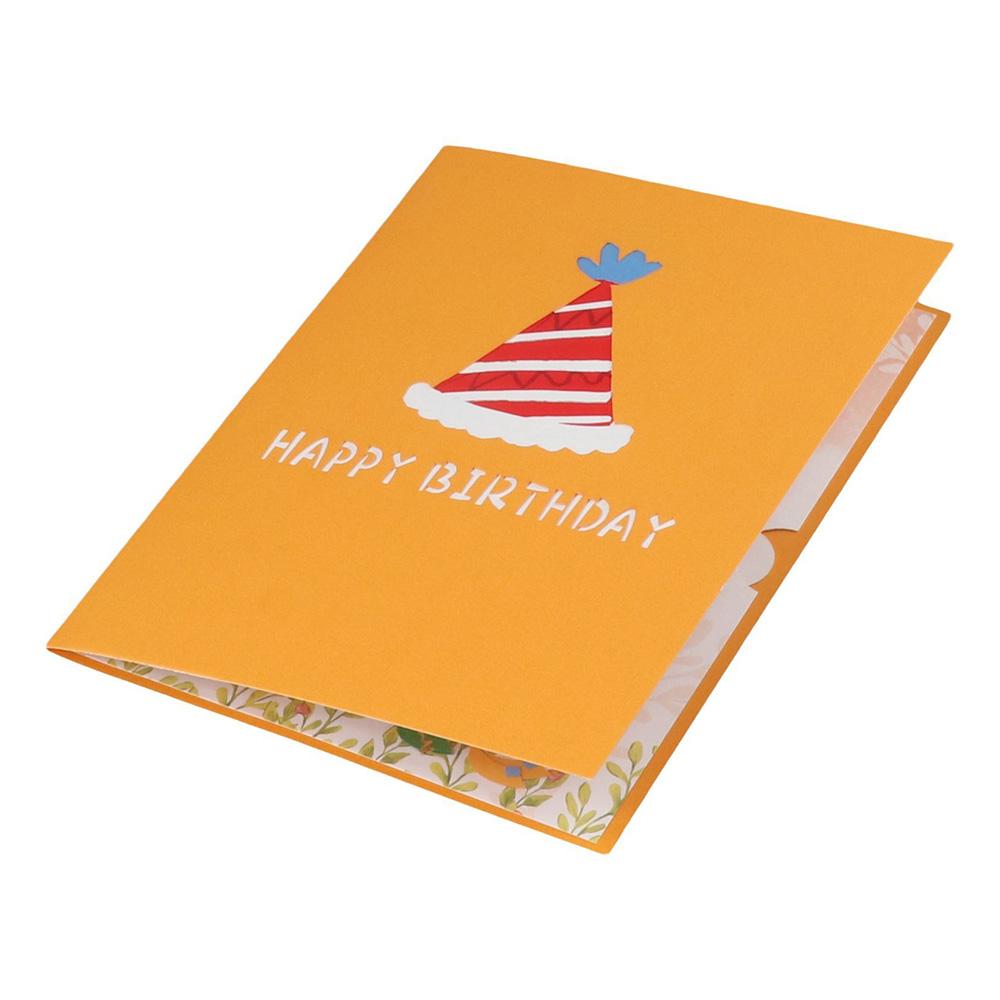 3D Katze Lustige Geburtstagskarten Papier Tierkarten Heiße Feierkarte Freund