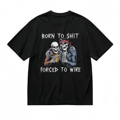 Men's Fashion Trend Comfy Classic T-Shirt Mens Womens Tees Top, Minimalist Silhouette Pattern Design