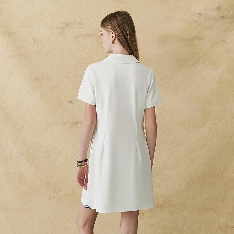Teenie Weenie Women's Embroidered Polo A-Line Dress