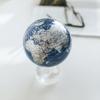 MOVA Globe l World Map Series Blue Silver Inch l With Base l Solar Powered Rotating Globe l Office Desktop Decor Unique Gift Home Decor l For Kids l