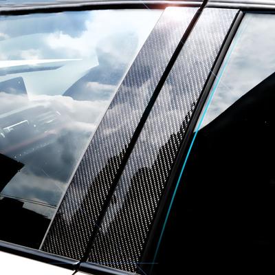 3/5/7/10CM Carbon Fiber Vinyl Stripes Glossy Black Matte Vinyl Wrap Film Decal For Car Interior Door Pillar Hood