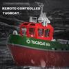 Remote Control Boat, 1:72 Remote Control Boat for Pool & Lake, 2.4GHz Remote Control Tugboat for