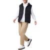 PUMA Vests Men's Black Stand Collar Moderate Other 684534-01
