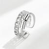 Fidget Spinner Ring Angst für Frauen Kristall Blume Auge Stern Mond Planet Ringe Drehen Anti Stress Verlobung Schmuck