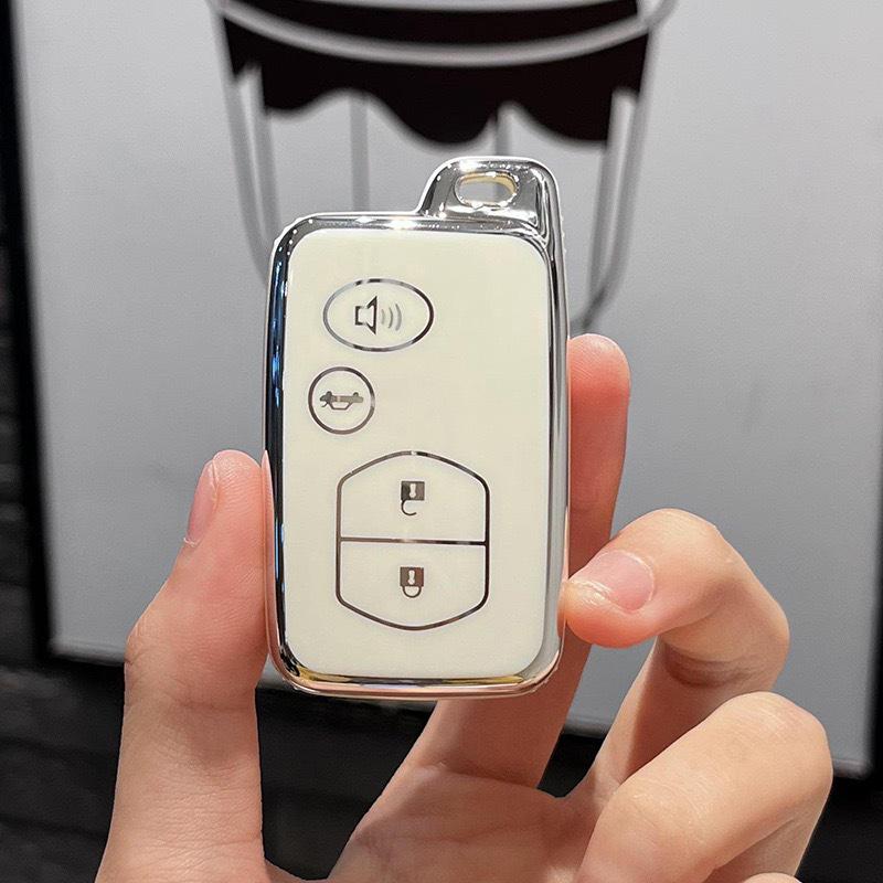 

Compatible Key Case for Toyota Crown, Reiz, Old Prado, Land Cruiser - 13th Gen