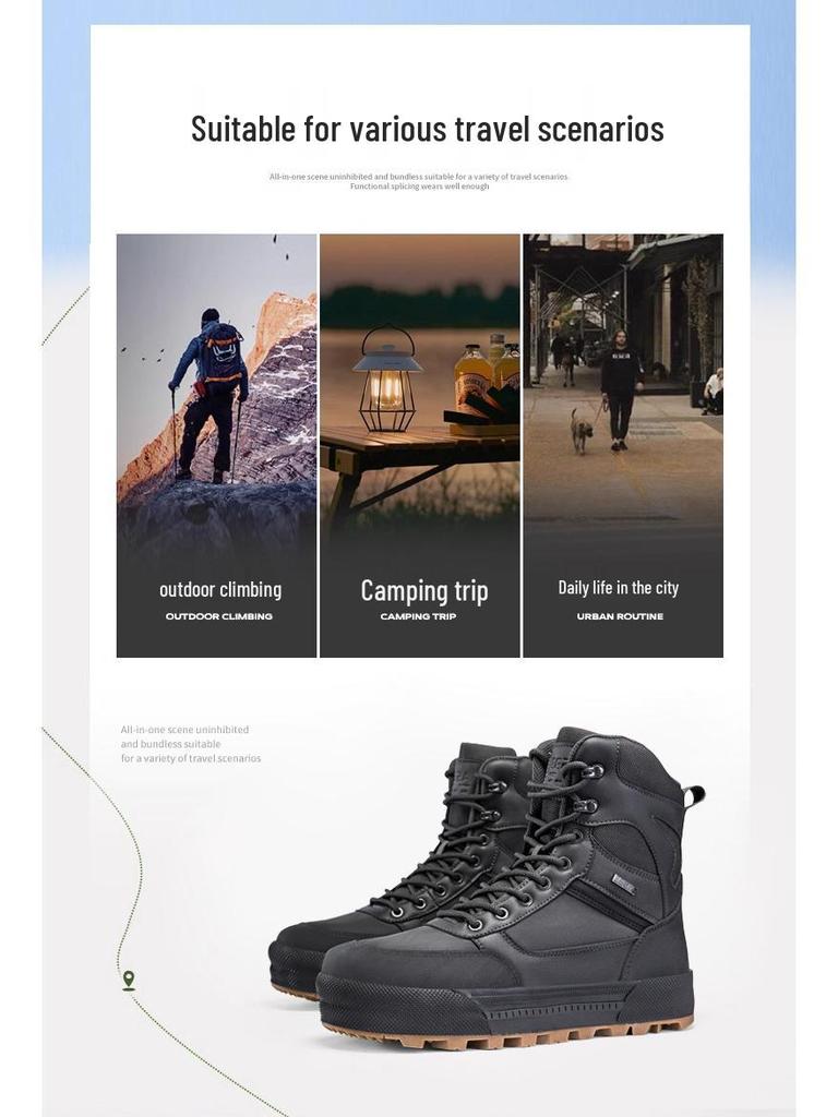 2025 Men's Tactical Training and Hiking Boots - Durable, In Stock
