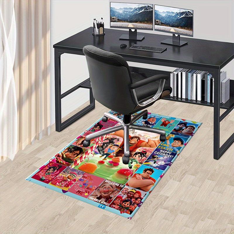 

Office Carpet, Under Chair Rug, Gift for Home Decor, Room Flooring, Playmat for Toddlers, Non-Slip Mat for Play Area, Soft and Safe for Litt 60cm by 90cm