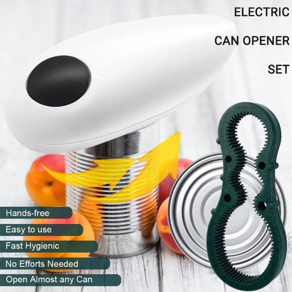 

Smooth Edges Electric Can Opener Touch Electric Bottle Opener Automatic Jar Opener Kitchen Gadgets