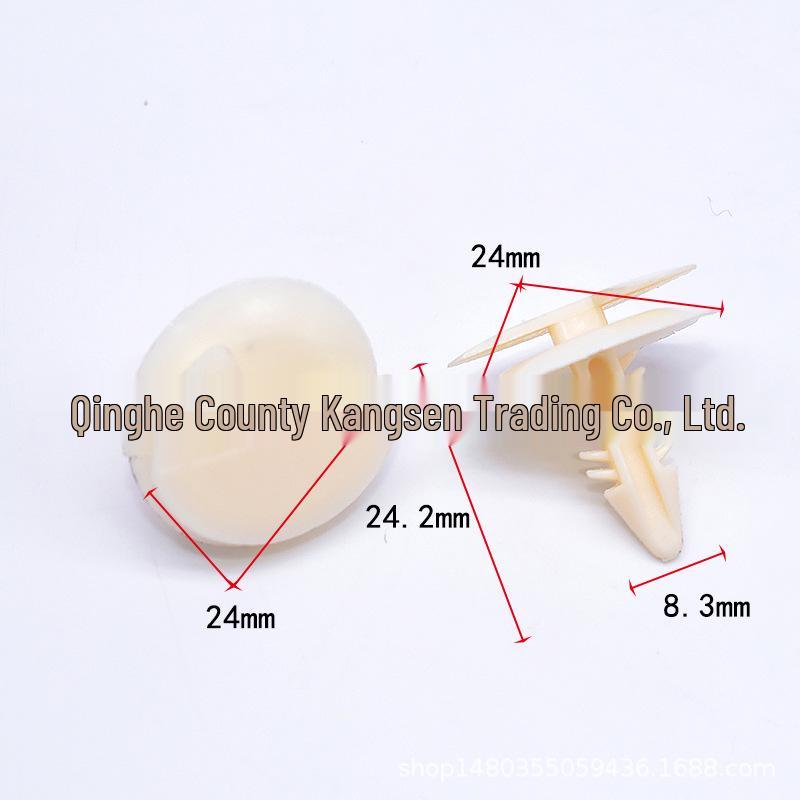 Uniwersalne nylonowe klipsy samochodowe: Panel ozdobny, Drzwi, Mocowania nadkola