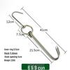ZISIZ Heavy-Duty Roast Meat Hanging Hooks Set