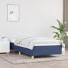 Vidaxl Bed Frame Without Mattress Blue 90X200 Cm Fabric