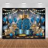 18th  Birthday Partys Decoration Backgound Black Gold Glitter Balloon Banner Women Men Boys Girls Bar Mitzvah Photography Props