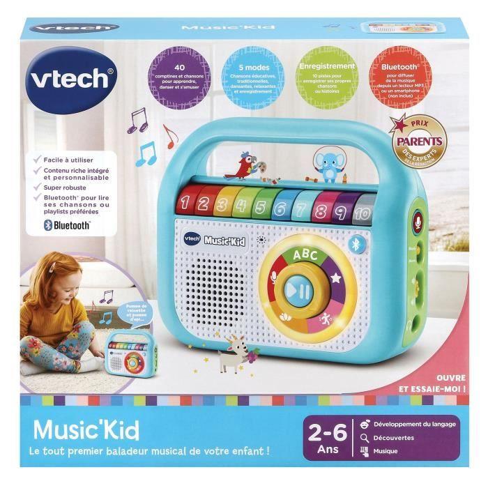 Baladeur musical - vtech baby - music'kid - 40 chansons - mixte